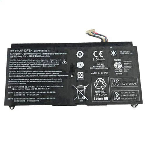 Batterie pour Acer AP13F3N