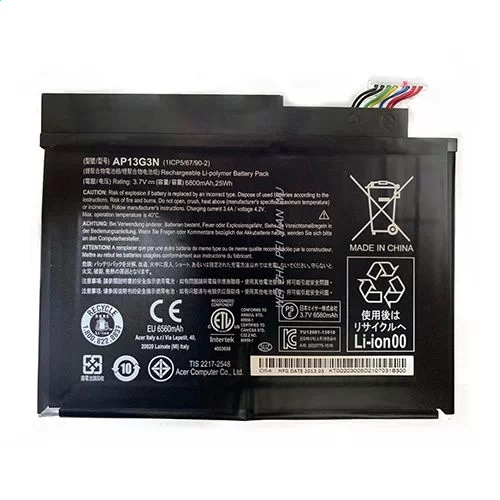 Batterie pour Acer Iconia W3-810 Tablet