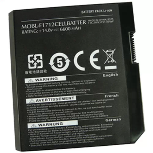 Batterie pour Dell Alienware M17x10-1453DSB