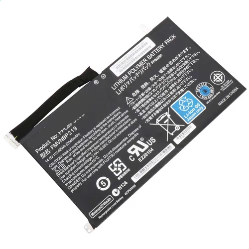 Batterie pour Fujitsu LifeBook UH572 Ultrabook