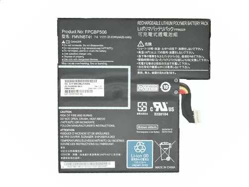 Batterie pour Fujitsu Stylistic R726