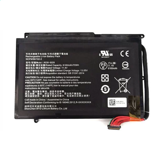Batterie pour Razer RZ09-02877E92-R3B1
