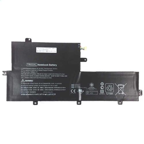 Batterie pour HP Spectre 13-H200EE E8Q02EA