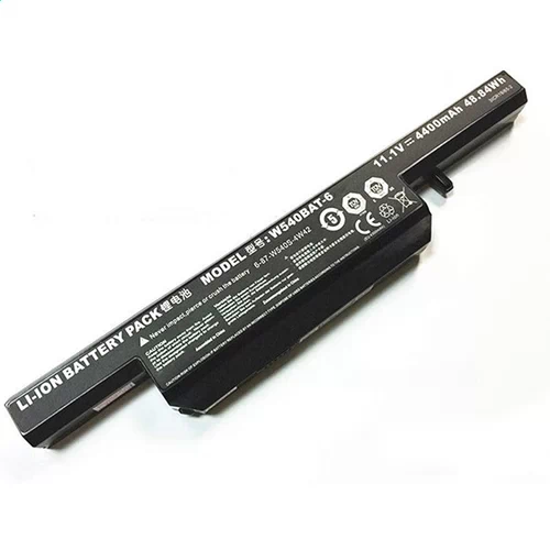 Batterie pour Clevo 6-87-W54AS-4281