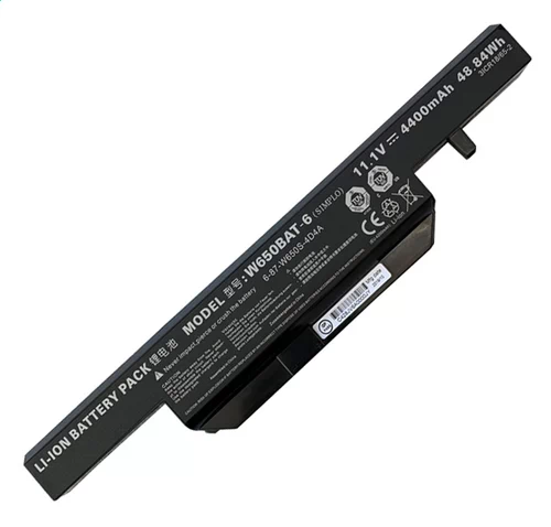 Batterie pour Clevo W650SJ