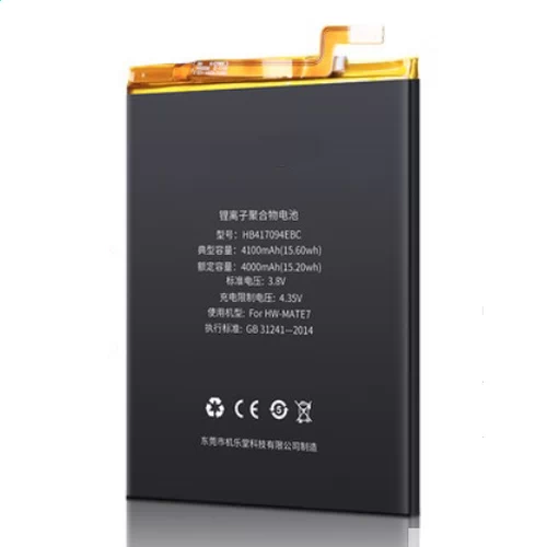 Huawei Mate 7 Batterie (HB417094ECW) de Remplacement